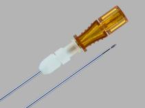 TFE-Sheathed Needle with Chiba Tip and Clear Sheath